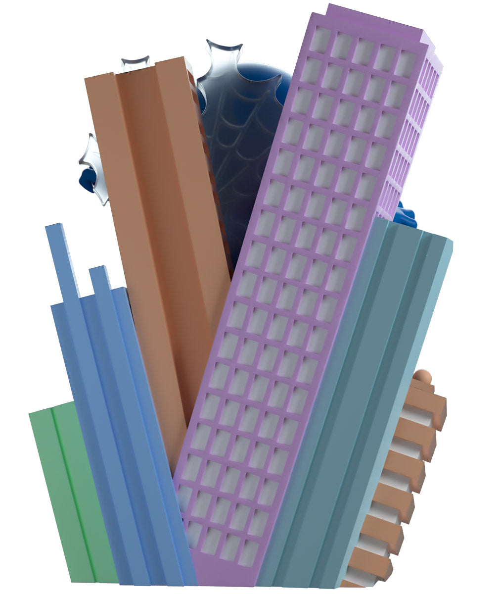 The Back view of this Youtooz - Marvel: Spider-Man 2099 on a cityscape background