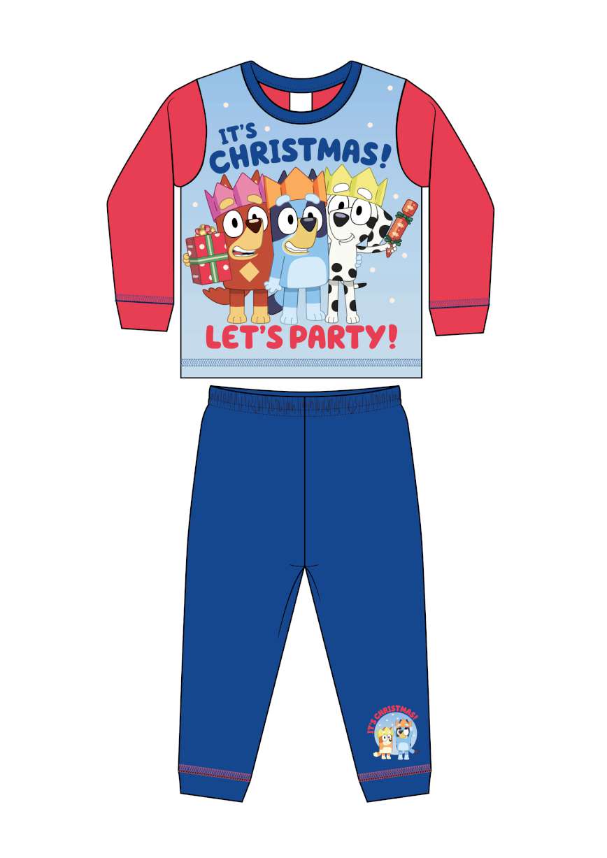 BLUEY CHRISTMAS PJ SET