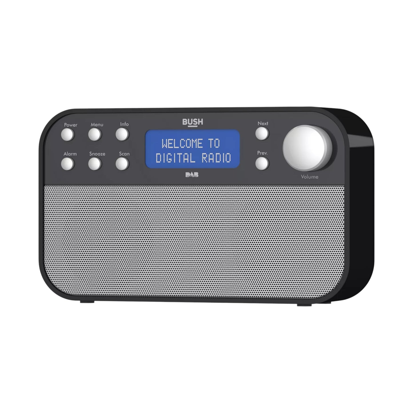 Bush DAB Radio in sleek black. Enjoy clear DAB/FM sound, compact design & easy controls. Perfect for home or office. Shop now at New, Used and More!