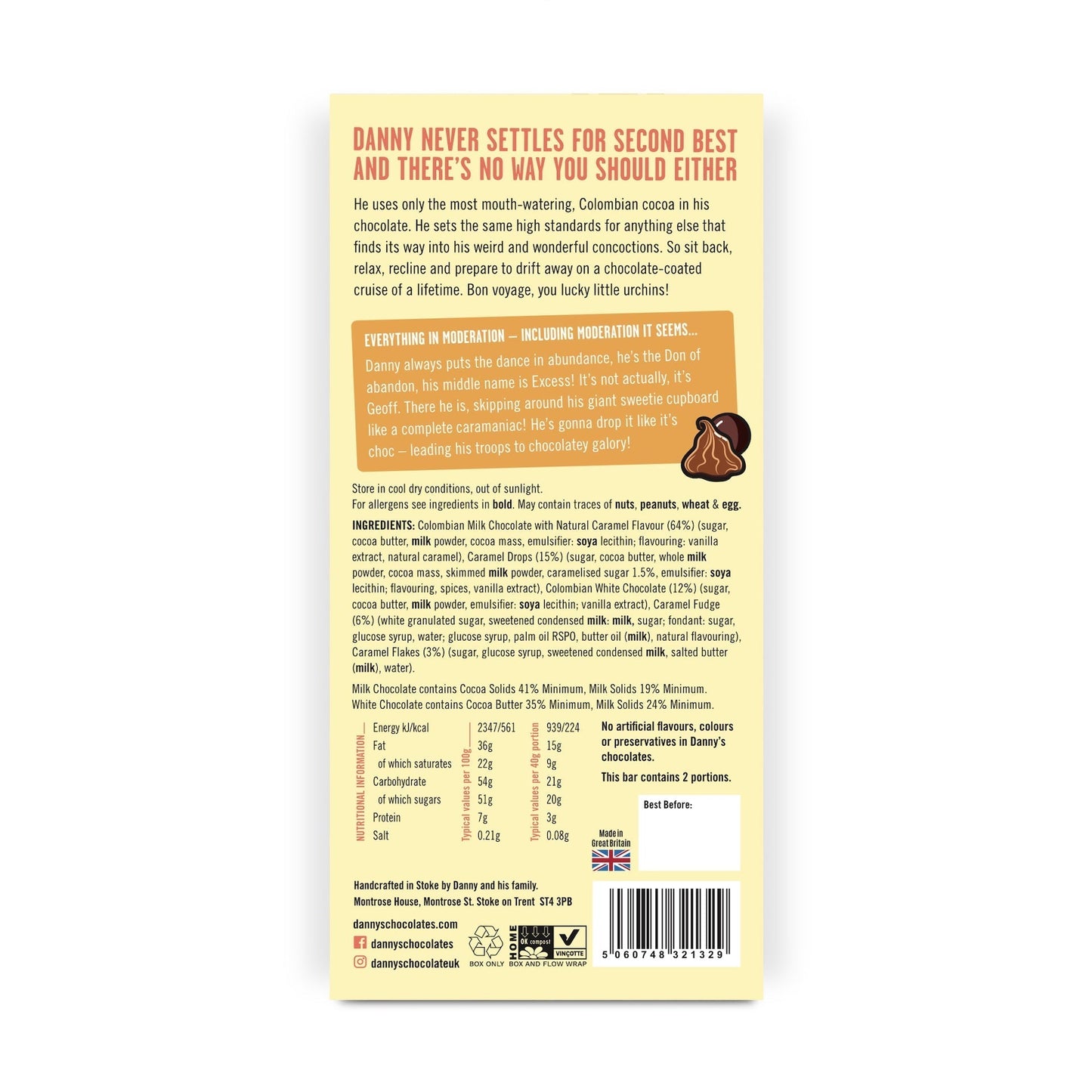 Caramel Galore Chocolate Bar