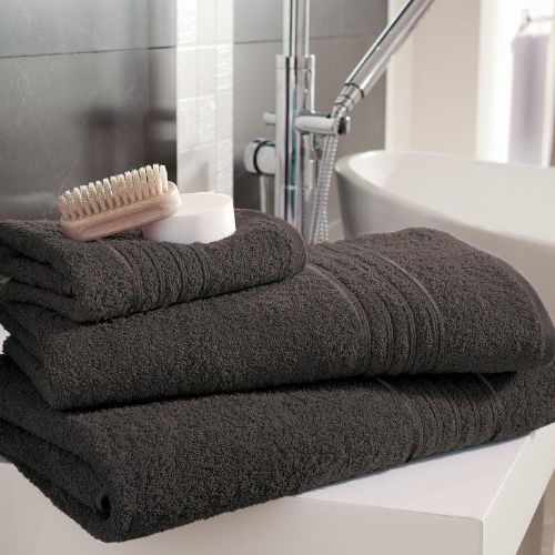 JUMBO COTTON BATH TOWEL - 80X170CM - CHOCOLATE