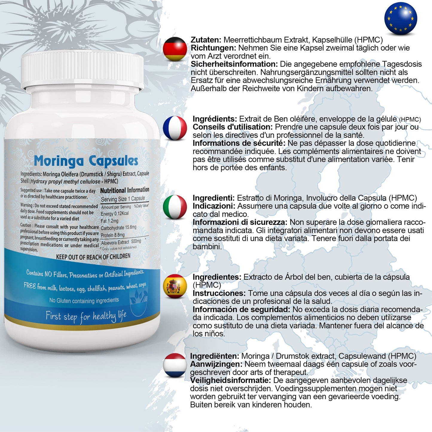 Moringa Oleifera (Drumstick) Capsule