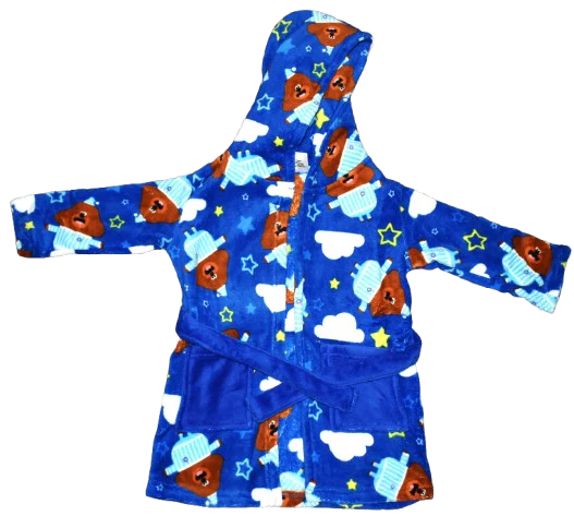 HEY DUGGE KIDS DRESSING GOWN