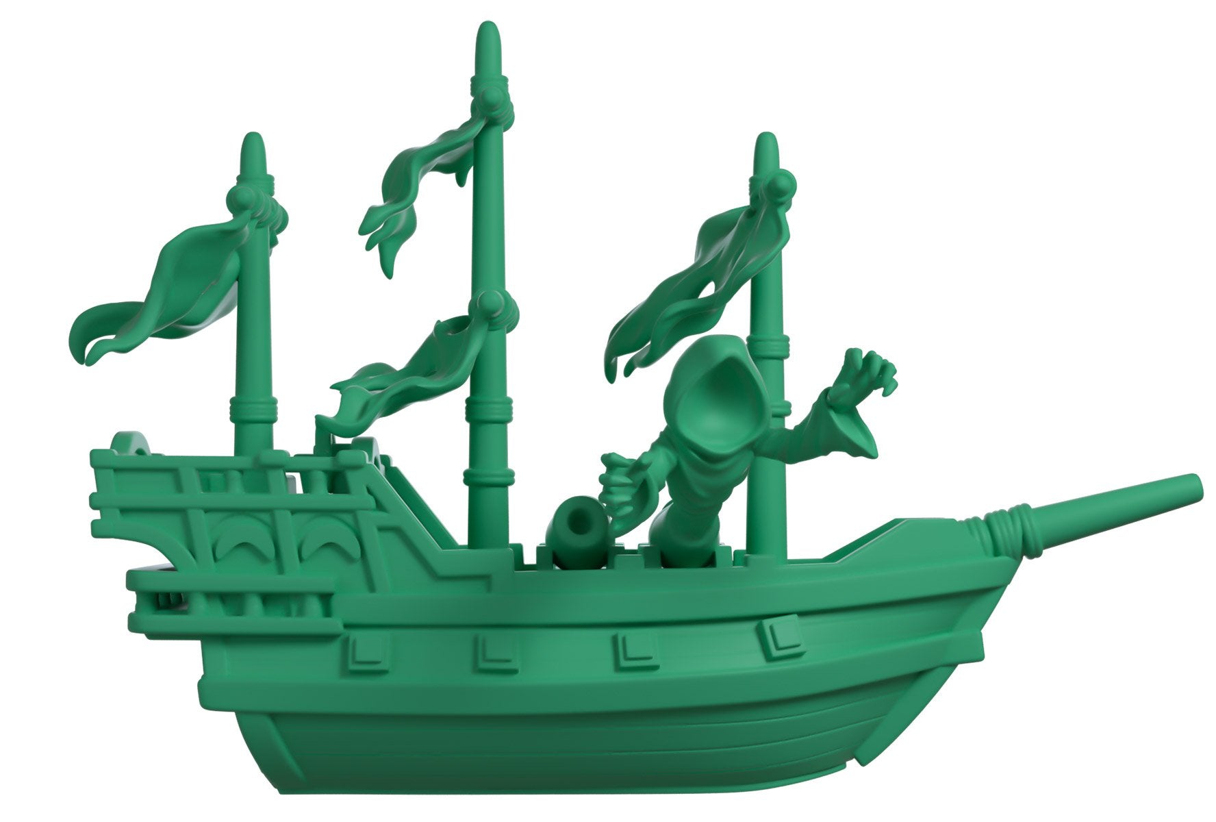 vinyl figure of a ghost ship from Sea Of Theives with 'You Tooz'