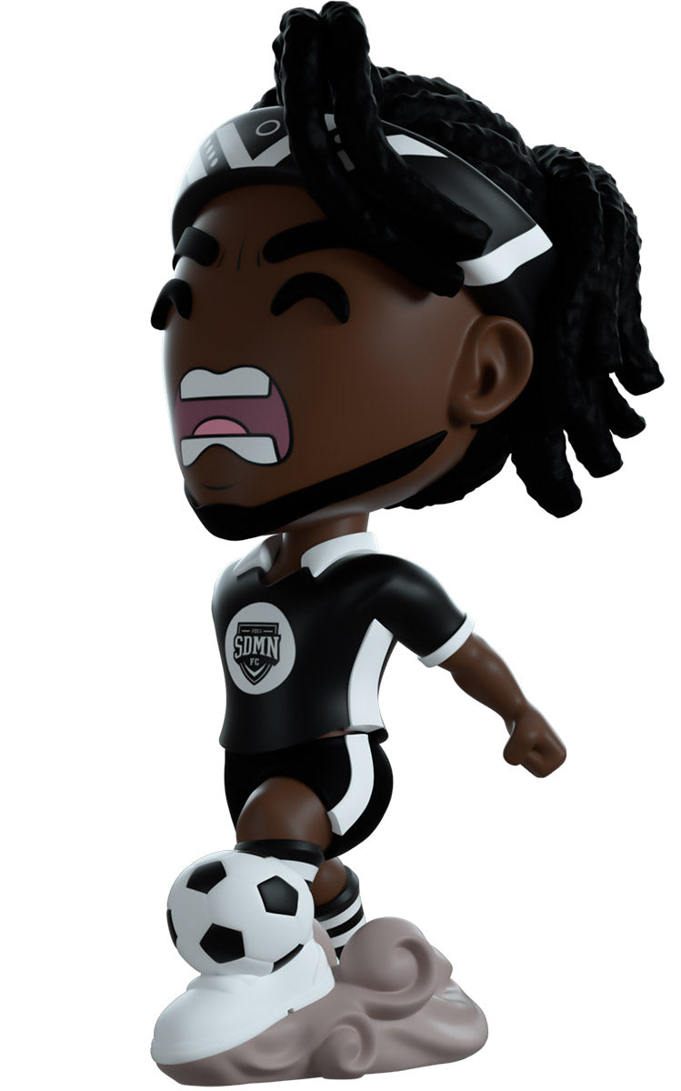 YooTooz vinyl figure KSI,  a sports-themed character