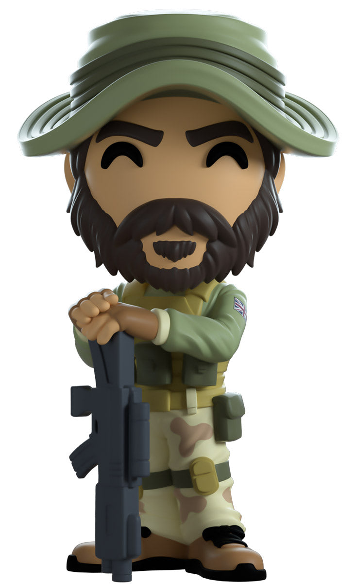 vinyl figure of Captain Price from Call of Duty with 'You Tooz' branding.