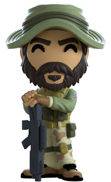 vinyl figure of Captain Price from Call of Duty with 'You Tooz' branding.