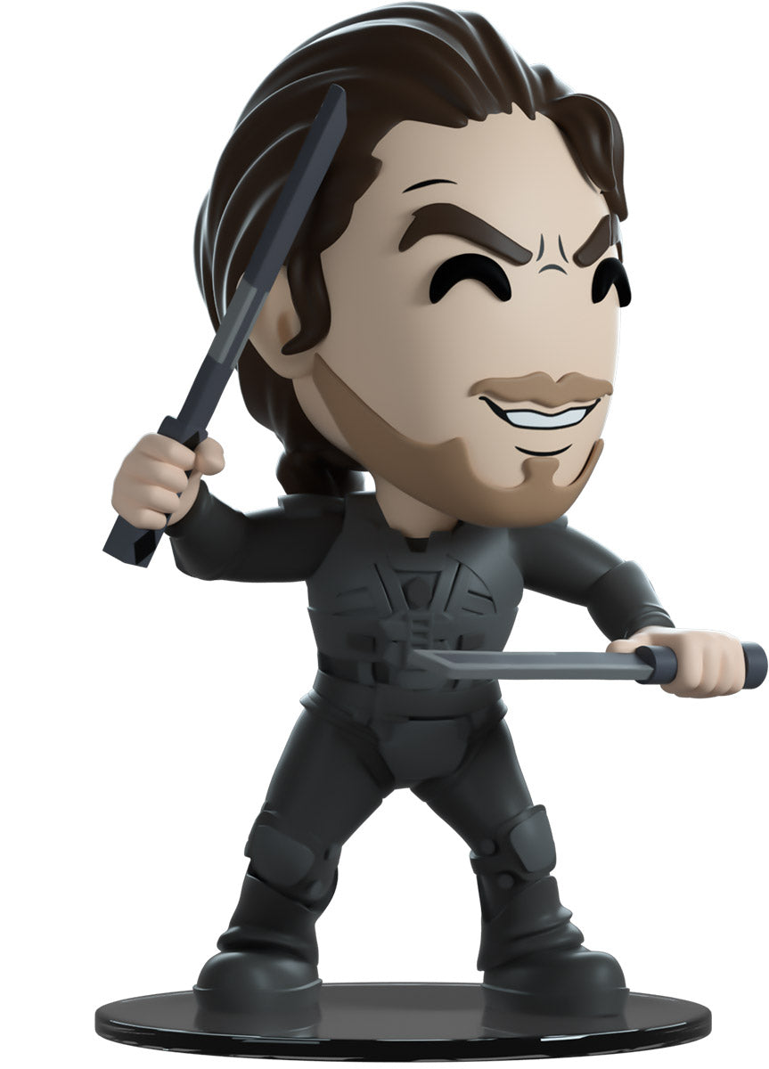 Action figure with a weapon of Duncan Idaho from YouTooz