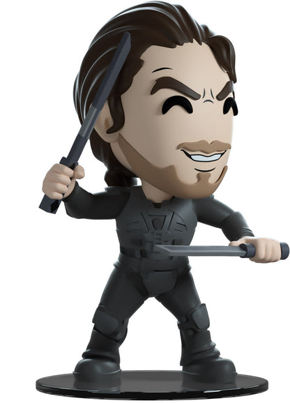 Action figure with a weapon of Duncan Idaho from YouTooz