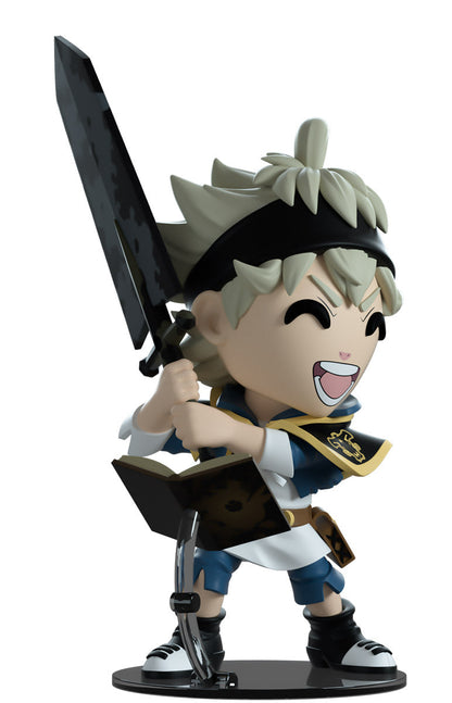 YOU TOOZ Asta vinyl figure, Animated character figurine with a sword on a white background