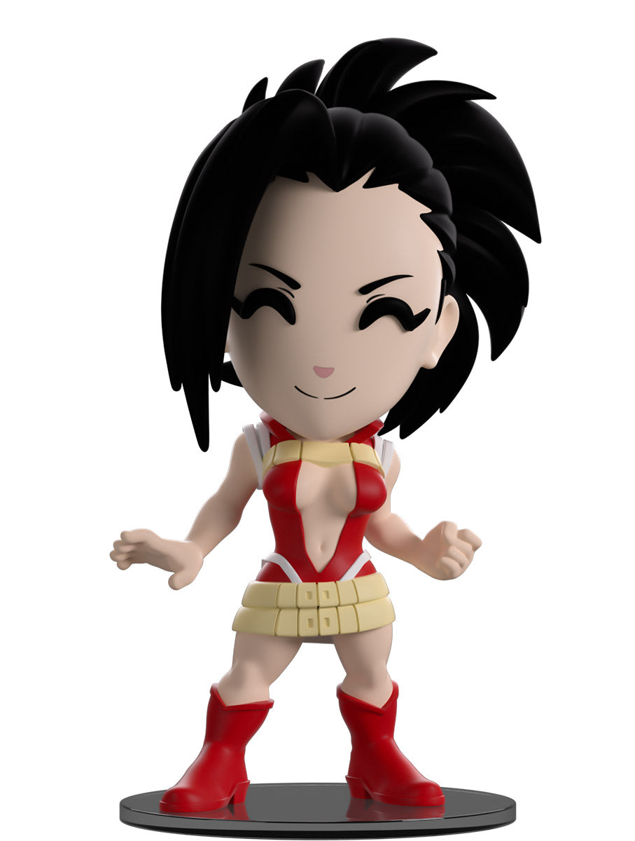 Momo Yaoyorozu vinyl figure from YouTooz with red and white design.