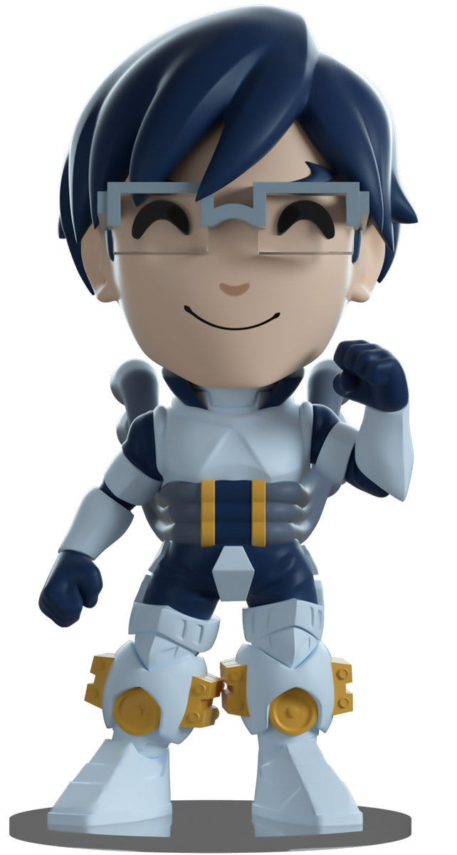 YouTooz Tenya Iida vinyl figure with blue and white design