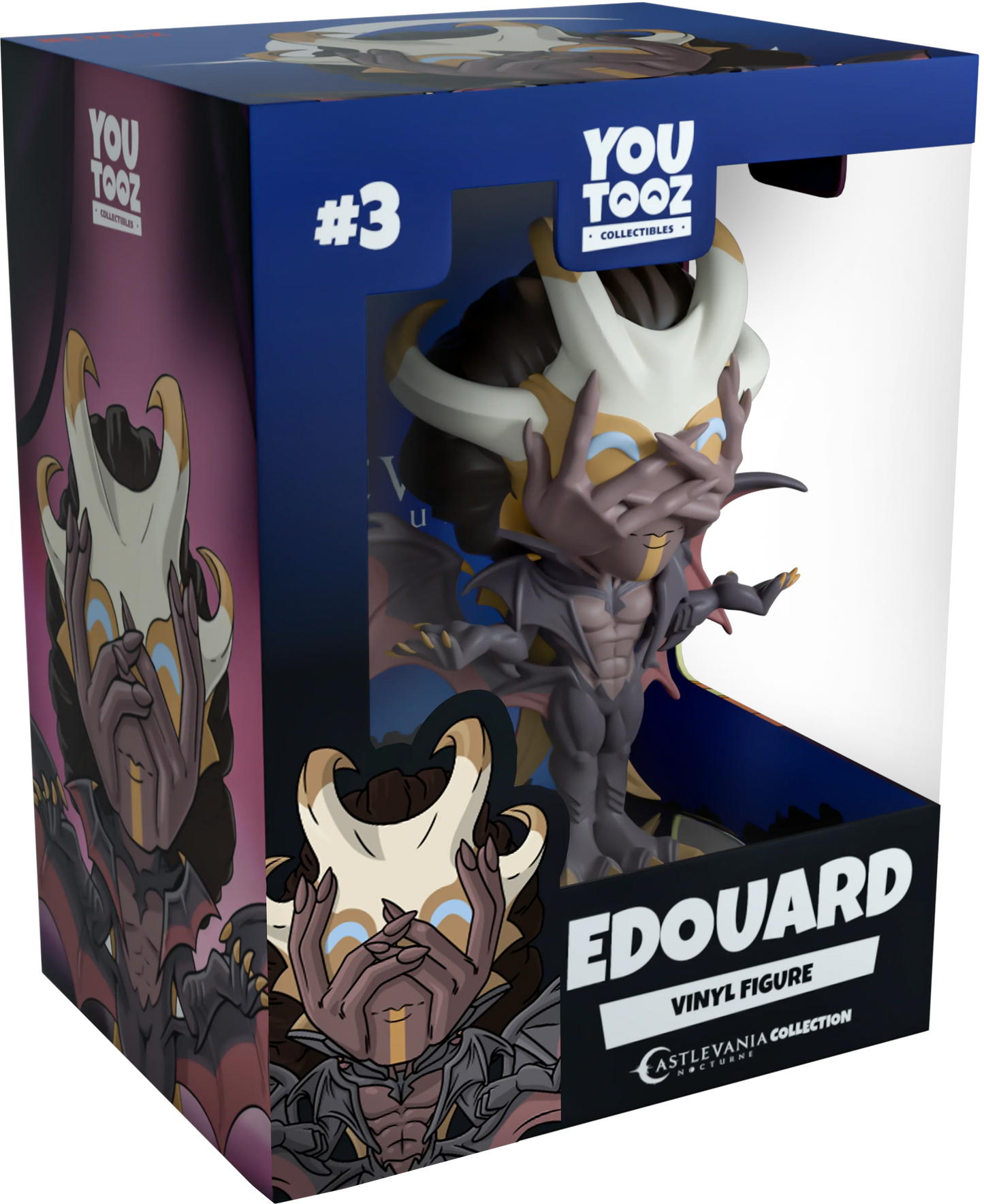 Boxed Vinyl Figure, Edouard vinyl figure by YouTooz with detailed design and branding.