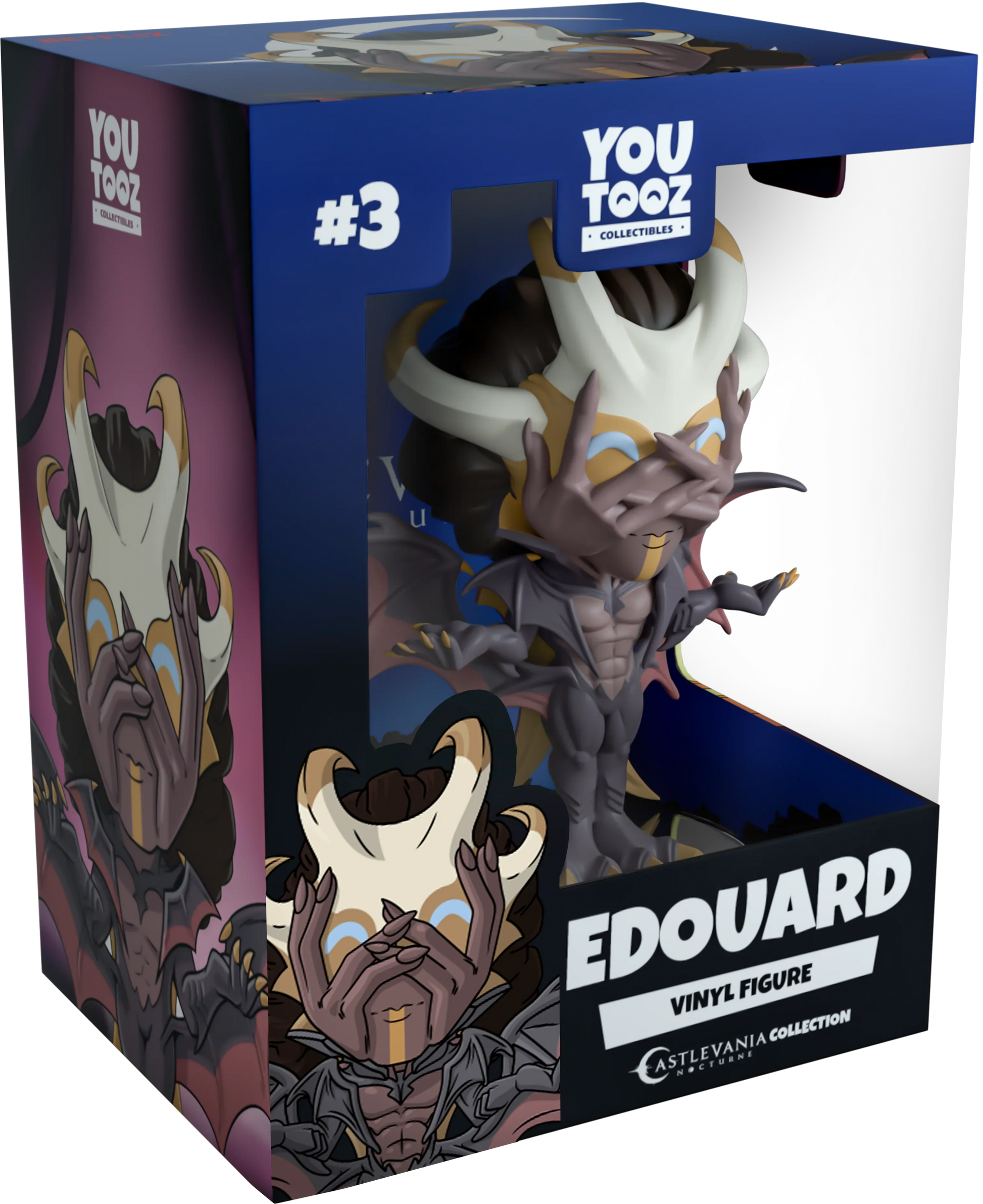 Boxed Vinyl Figure, Edouard vinyl figure by YouTooz with detailed design and branding.