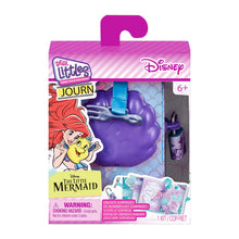 Disney Little Mermaid toy packaging with purple object and character illustration