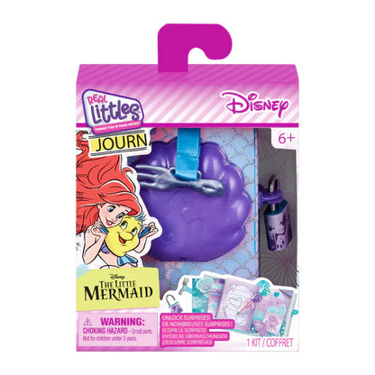 Disney Little Mermaid toy packaging with purple object and character illustration