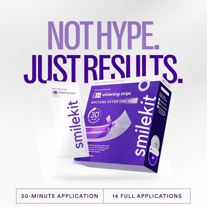 V34 Purple Whitening Strips