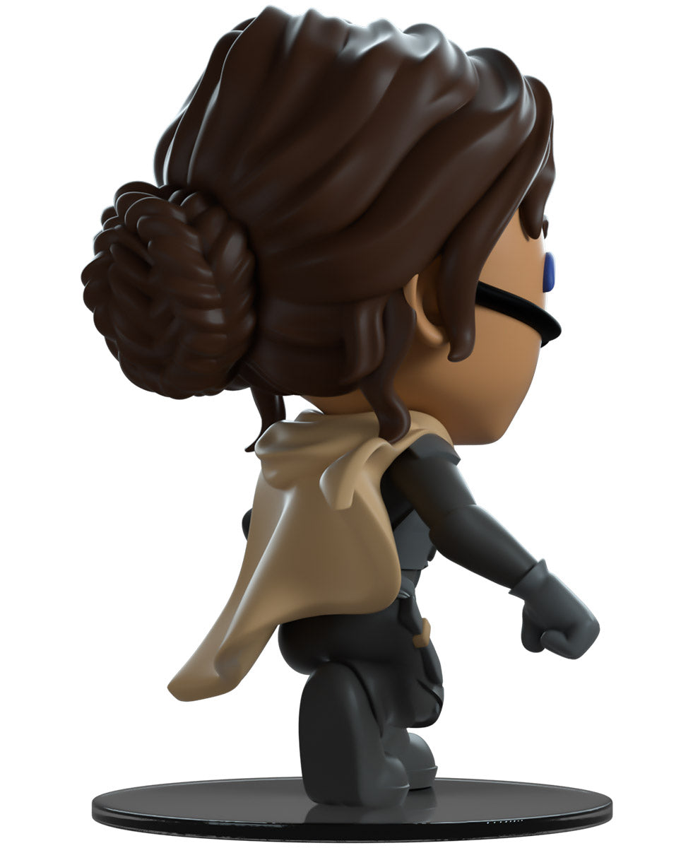 vinyl figure of Chani from YouTooz with 'Dune' branding