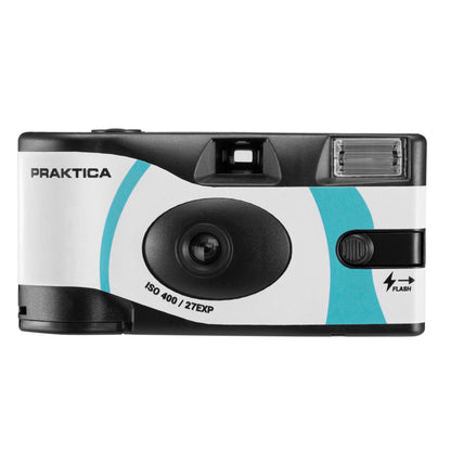 35mm Single Use Disposable Film Camera with Flash - Blue