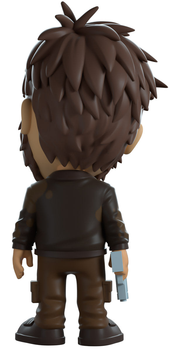 The back view of the vinyl figure of El Camino Jesse from YouTooz