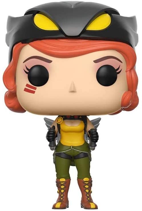 Funko Pop! vinyl figure of a character with red hair and yellow eyes on a white background