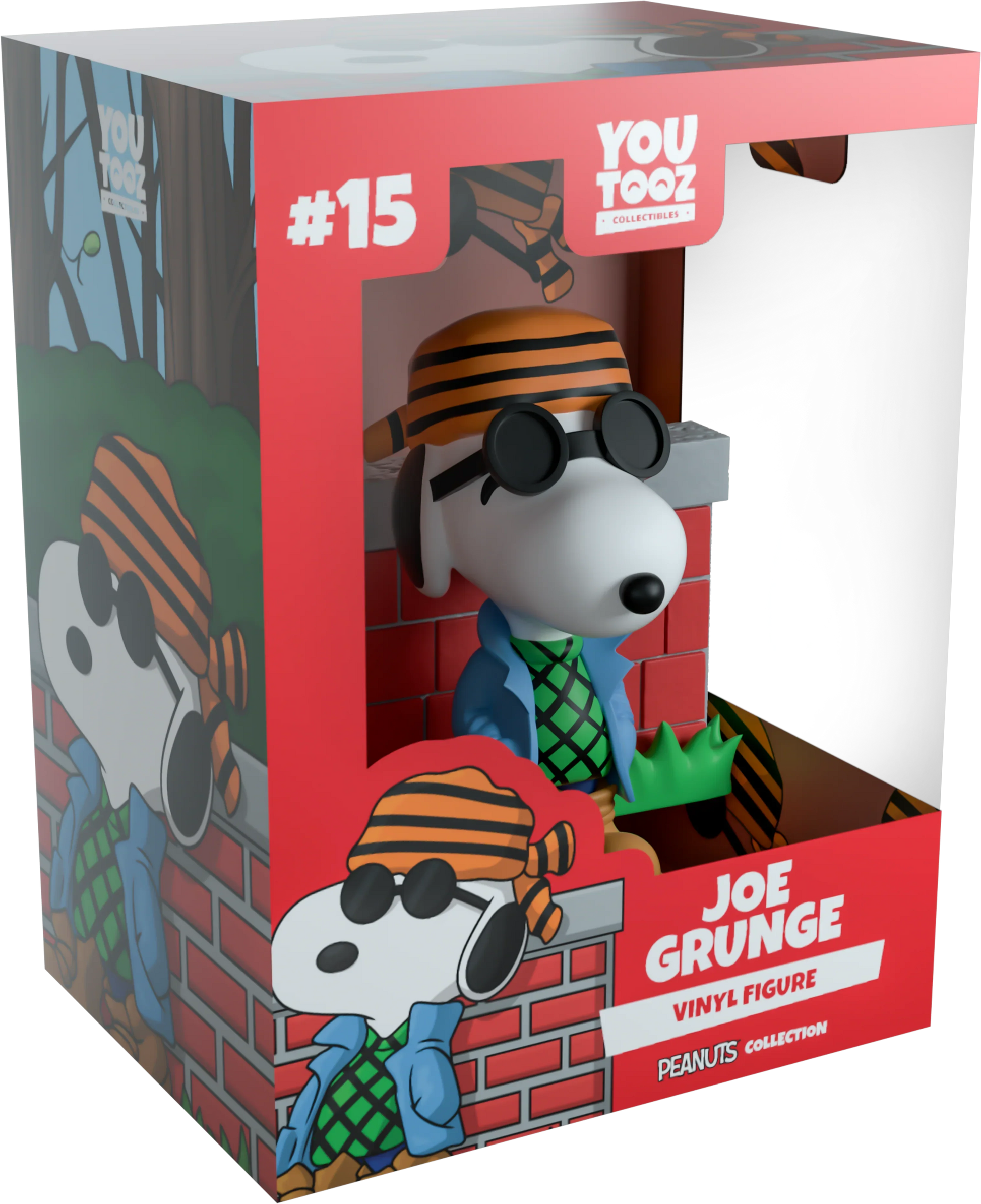 Joe Grunge vinyl figure in packaging with 'YouTooz' branding