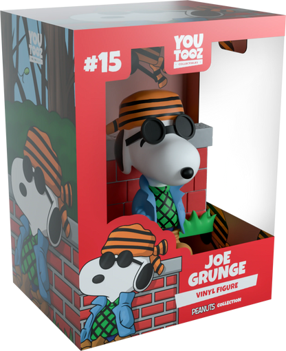 Joe Grunge vinyl figure in packaging with 'YouTooz' branding