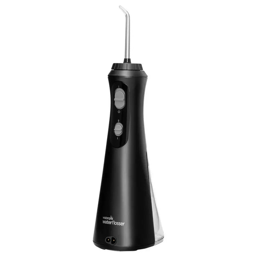a black coloured waterpik water flosser