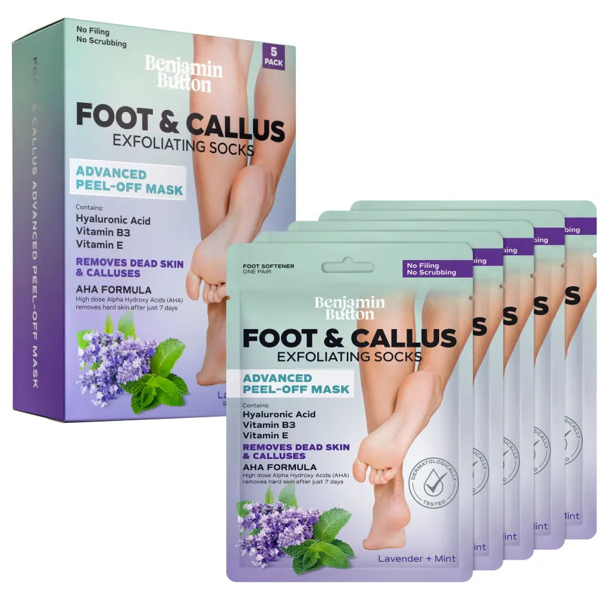 Exfoliating Foot Mask 5-Pack