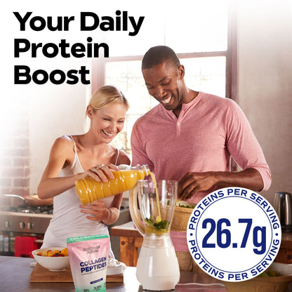 Bovine Collagen Powder - 95% Protein, 400g Unflavoured | Benjamin Button