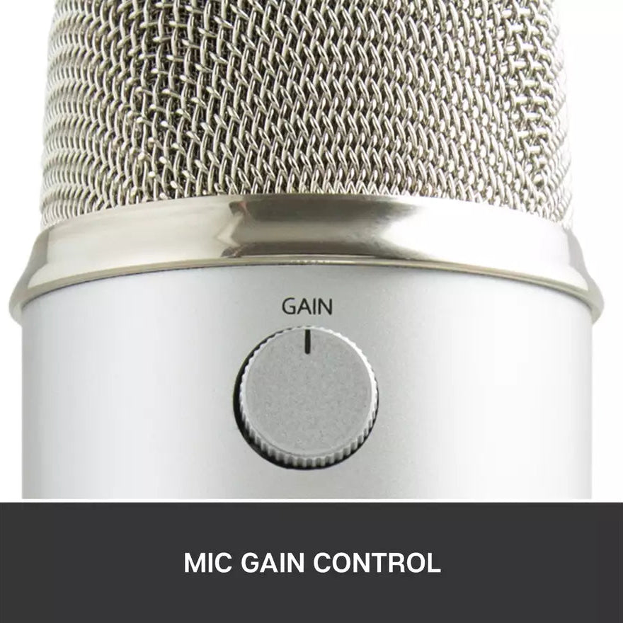 Blue Yeti USB Microphone for PC streaming, gaming, and podcasting. Multi-pattern, crystal-clear sound & headphone monitoring. Shop New, Used and More!