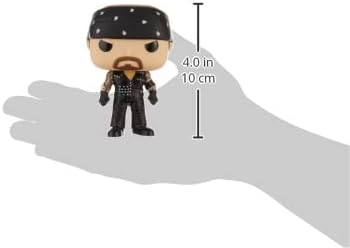 Pop! Vinyl figure of a character with measurement scale on a hand