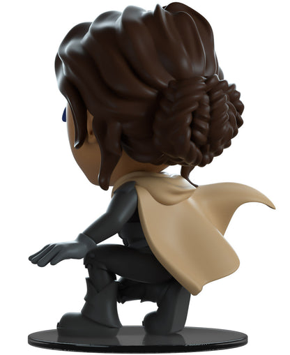 vinyl figure of Chani from YouTooz with 'Dune' branding