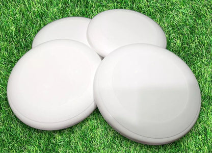 White Frisbees Pack of 5 Kids Games & Dog Training | New, Used and More