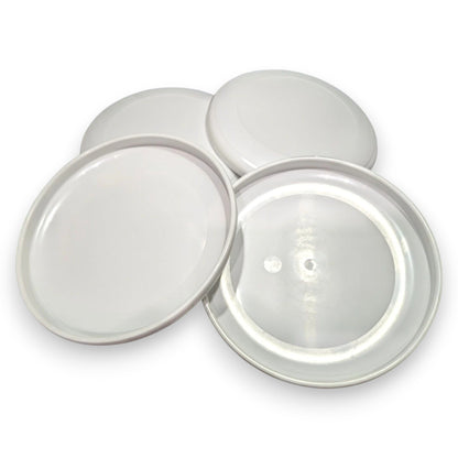 White Frisbees Pack of 5 Kids Games & Dog Training | New, Used and More