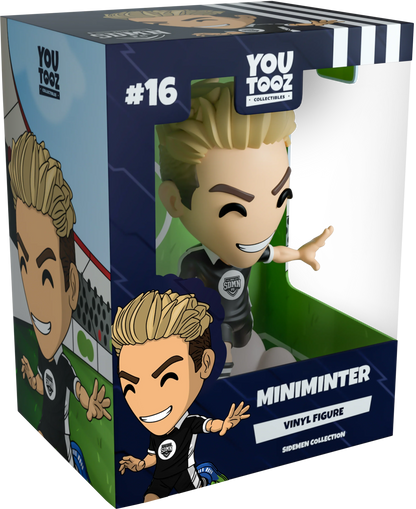Boxed vinyl figure of MiniMinter, featuring 'You Tooz' branding.