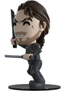 Action figure with a weapon of Duncan Idaho from YouTooz