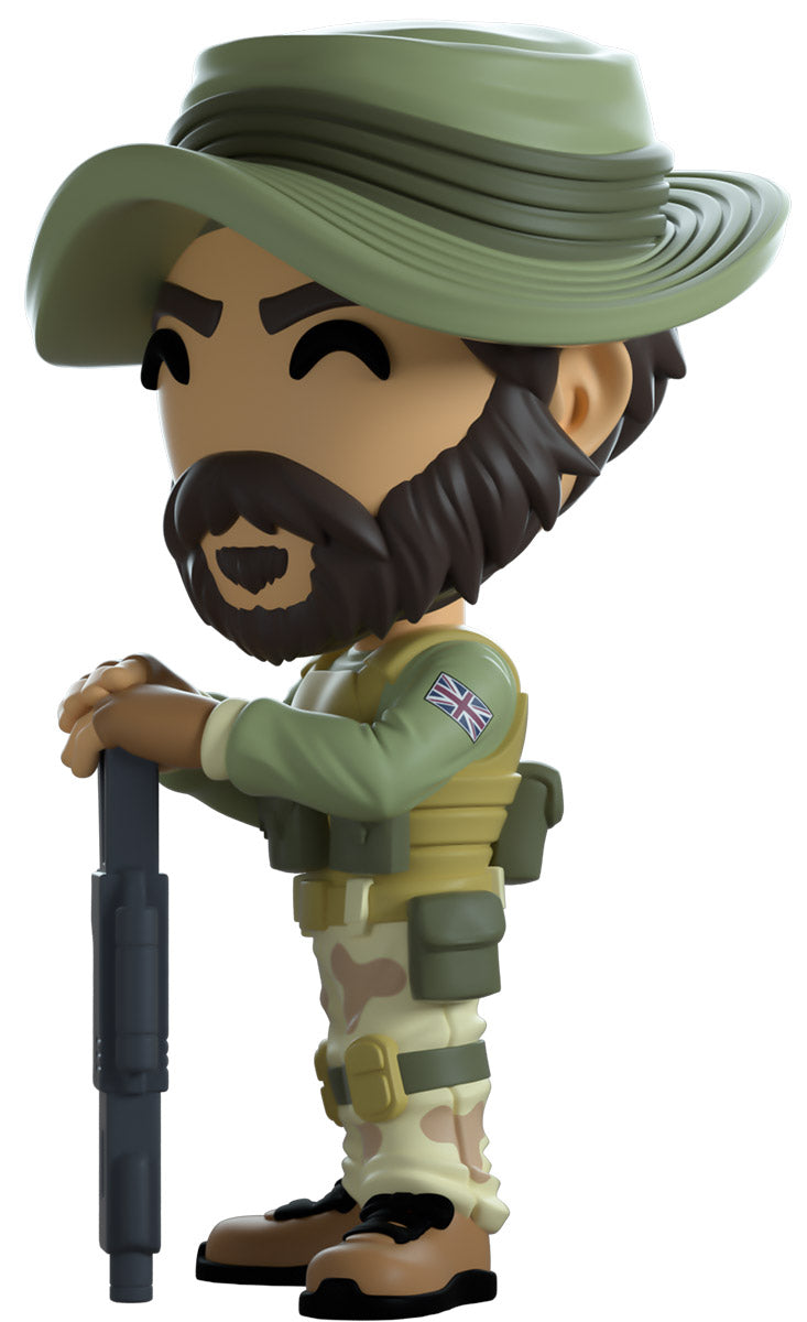 vinyl figure of Captain Price from Call of Duty with 'You Tooz' branding.
