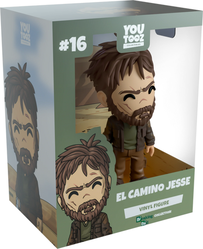 Boxed vinyl figure of El Camino Jesse from YouTooz.