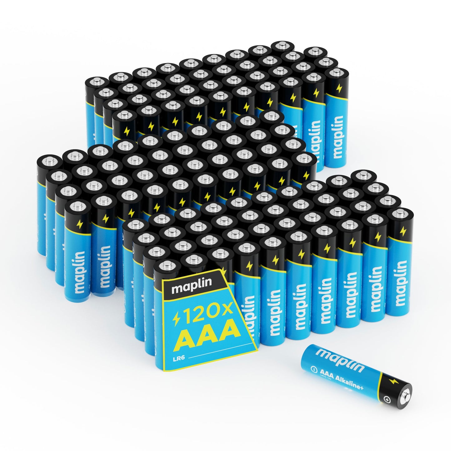 AAA LR03 1.5V Alkaline Batteries 7 Year Shelf Life High Performance