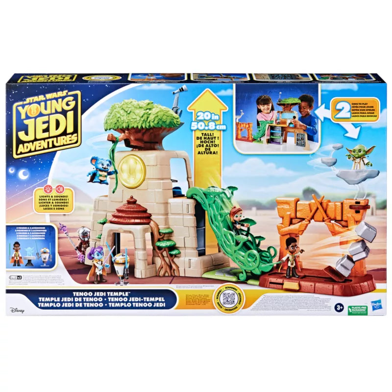 Star Wars Tenoo Jedi Temple Playset with action figures. Ideal for imaginative play, battles & storytelling. Shop now at New, Used and More!