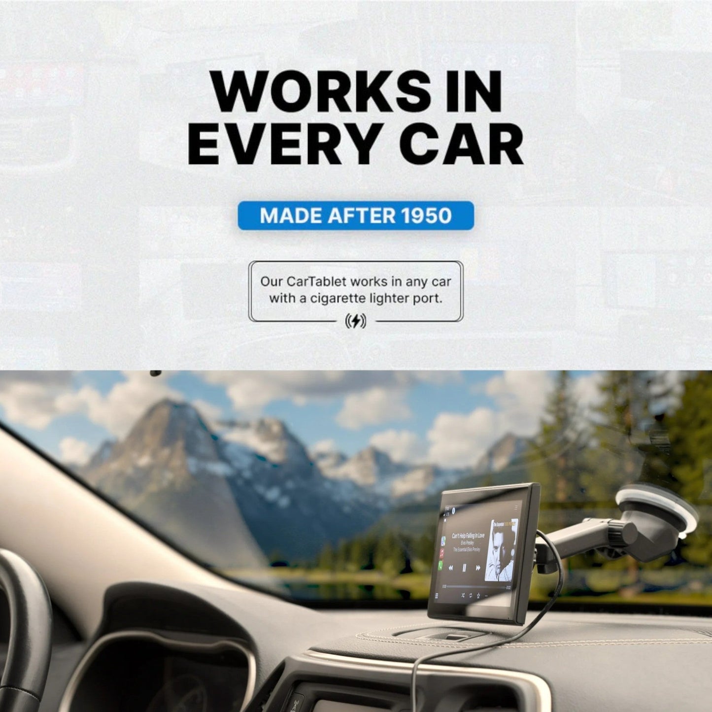 SmartDash™ CarPlay Tablet (7 Inch)