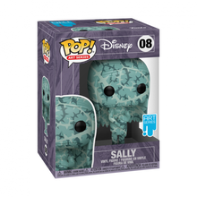 Funko Pop! vinyl figure packaging with Disney branding and 'Sally' character illustration.