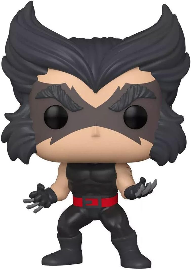 Funko Pop! vinyl figure of a superhero with black hair and mask on a white background