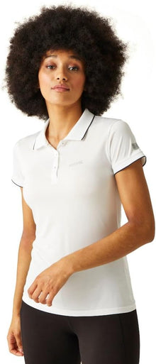 Regatta - Remex II Womens Polo Shirt - White, UK Size 8