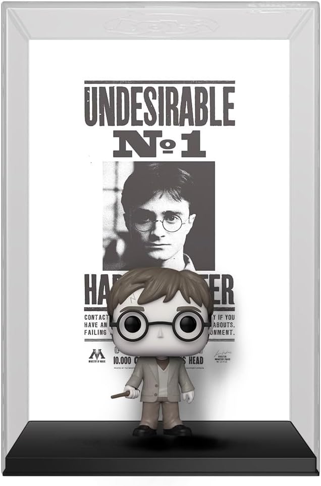 Framed poster with character and text 'Undesirable No. 1' on a white background