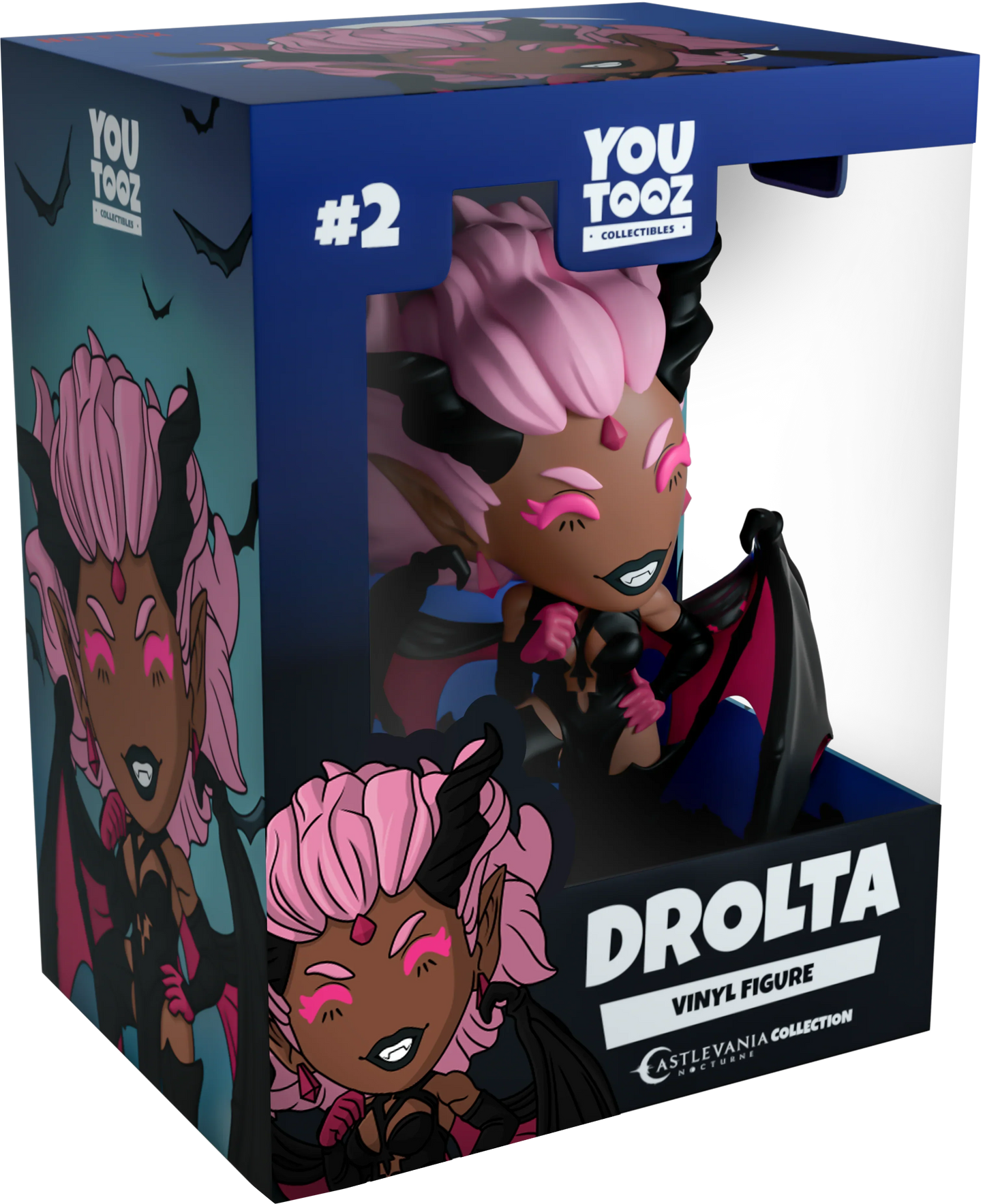 Drolta vinyl figure in packaging with 'YouTooz' branding