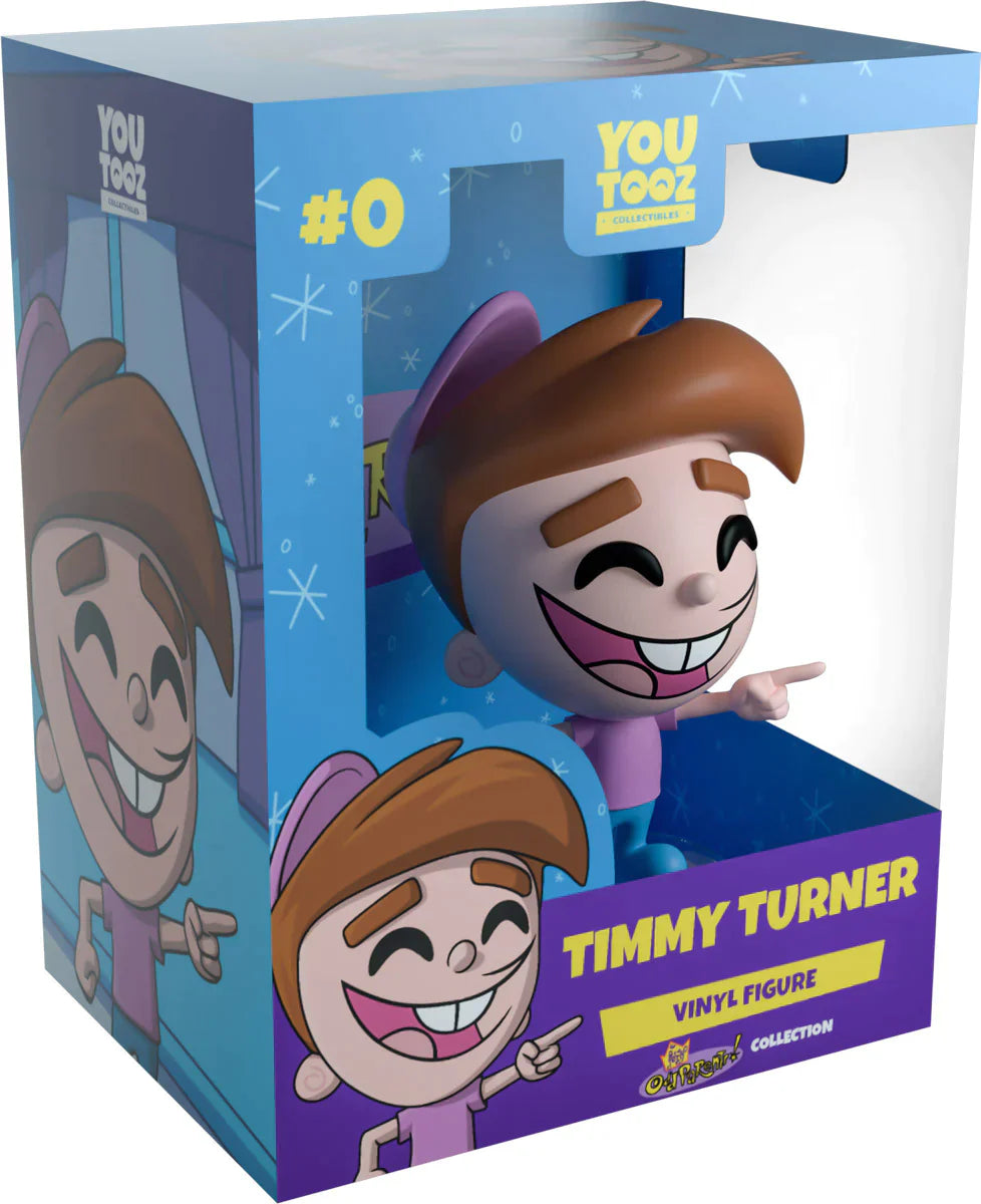 Boxed YouTooz vinyl figure of Timmy Turner, From 'The Fairly Odd parents'.