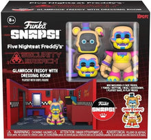 Funko Pop! Five Nights at Freddy's Glamrock Freddy with Dressing Room packaging