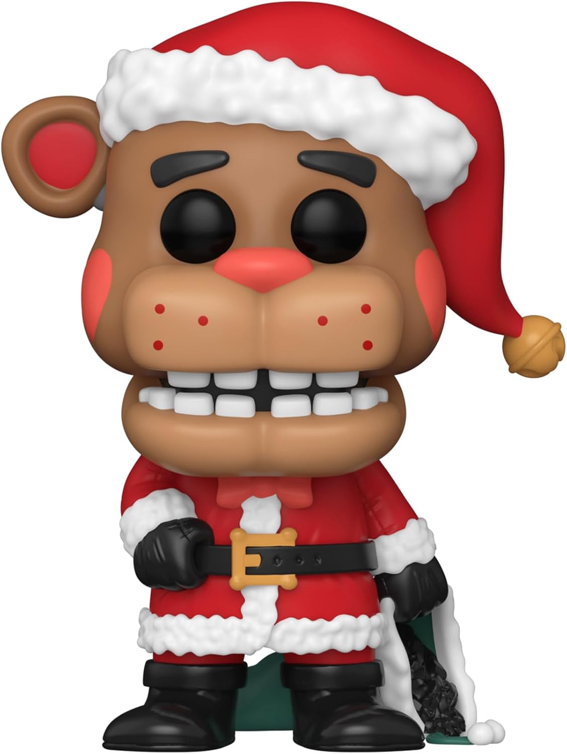 Funko Pop! vinyl figure of a character in a Santa outfit with a white background